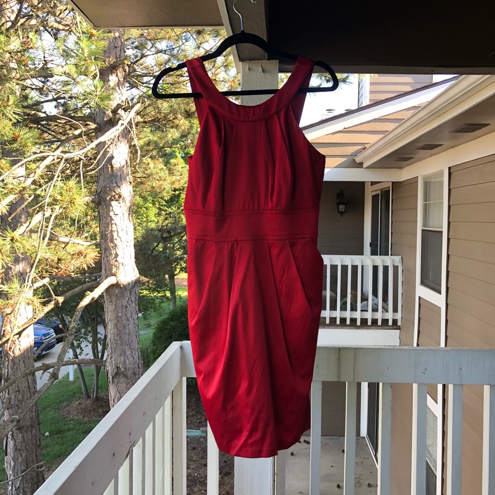 Red Cocktail Dress
